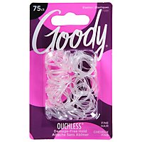Goody Elastics Ouchless Latex Clear Mary - 75 Count - Image 3