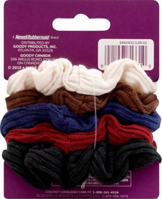 Goody Scrunchie Ouchless Twist Wrap Knit Small - 5 Count - Image 3