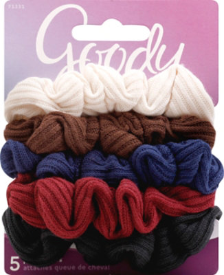 Goody Scrunchie Ouchless Twist Wrap Knit Small - 5 Count - Image 2