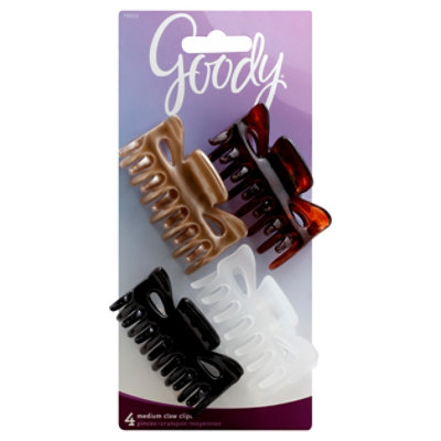 Goody Claw Clip Classics Medium - 4 Count