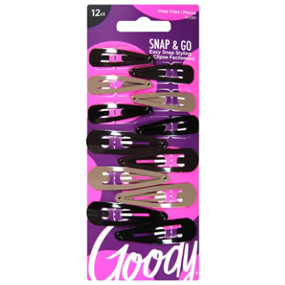 Goody Snap Clips Jalen - 12 Count