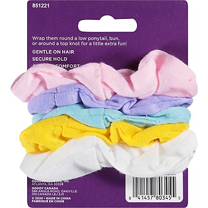 Goody Scrunchie Ouchless Assorted - 5 Count - Image 3