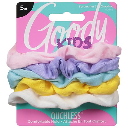 Goody Scrunchie Ouchless Assorted - 5 Count - Image 1