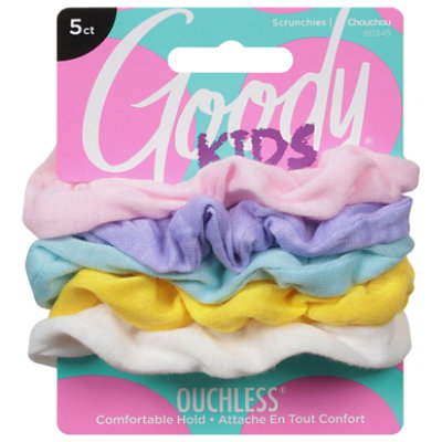 Goody Scrunchie Ouchless Assorted - 5 Count
