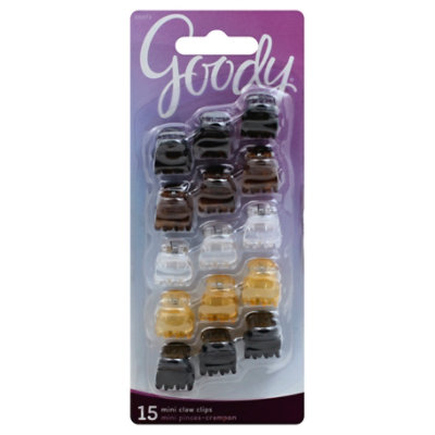 Goody Claw Clip Classics Mini - 15 Count