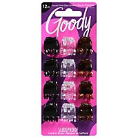 Goody Claw Clip 3 Prong Mini Erica - 12 Count - Image 1