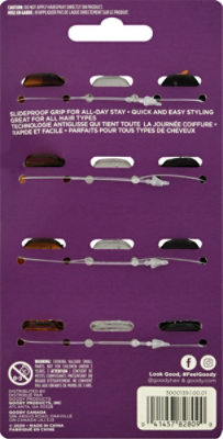 Goody Claw Clip Classics Small Half - 12 Count - Image 4