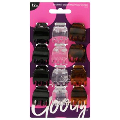 Goody Claw Clip Classics Small Half - 12 Count - Image 1