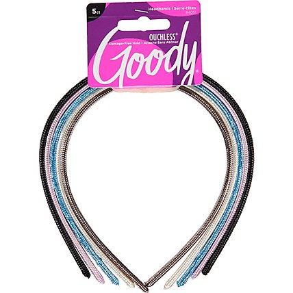 Goody Headbands Classics Shoestrings - 5 Count - Image 2