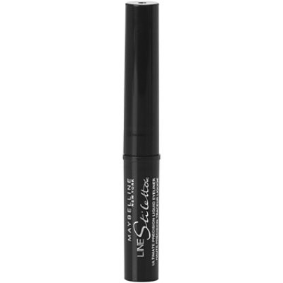 Maybelline Line Stiletto Ultimate Precision Liquid Eyeliner Blackest Black - 0.05 Fl. Oz. - Image 1