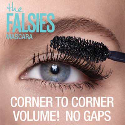 Maybelline The Falsies The Falsies Washable Mascara Makeup Blackest Black - 0.25 Fl. Oz. - Image 2