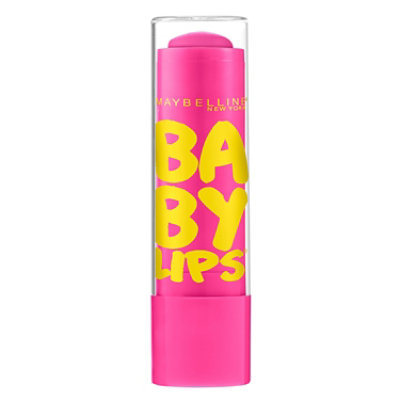 Maybelline Baby Lips Moisturizing Lip Balm Lip Makeup Pink Punch - 0.15 Oz - Image 1