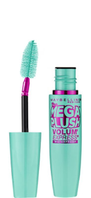 Maybelline Volum' Express The Mega Plush Waterproof Mascara Very Black - 0.3 Fl. Oz. - Image 1