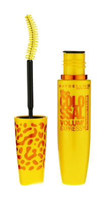Maybelline Mascara Volum Express Colossal Cat Eyes Waterproof Glam Black 243 - 0.3 Fl. Oz.