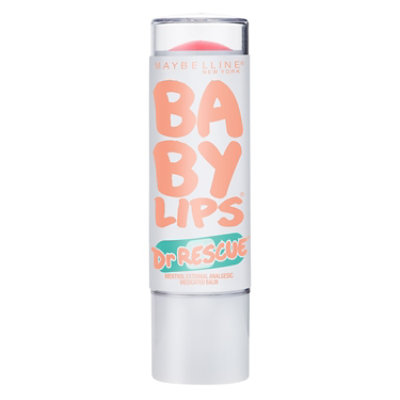 Maybelline Baby Lips Dr Rescue Medicated Lip Balm Coral Crave - 0.15 Oz - Image 1