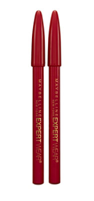 Maybelline Eye Pencil Expert Eyes Twin Brow & Eye Pencils Dark Brown 02 - .06 Oz
