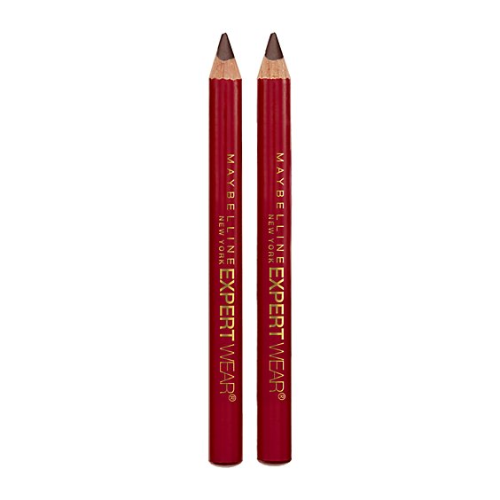 Maybelline Eye Pencil Expert Eyes Twin Brow & Eye Pencils Medium Brown 03 - .06 Oz