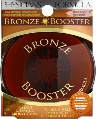 Physicians Formula Bronze Booster Glow-Boosting Pressed Medium To Dark 1135 - 0.3 Oz - Image 2