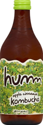 Humm Kombucha Apple Sass - 14 Fl. Oz. - Image 2