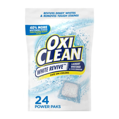 OxiClean White Revive Laundry Whitener + Stain Remover, 3 lbs.