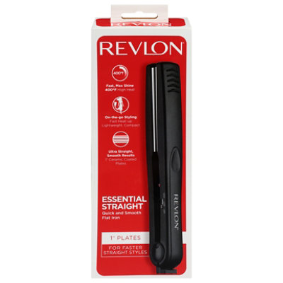 Revlon Straight Ceramic Flat Iron - Each - Image 2