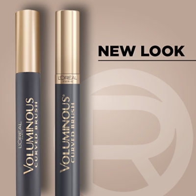 L'Oreal Paris Voluminous Original Curved Brush Mascara Fragrance Free Black - 0.28 Fl. Oz. - Image 3