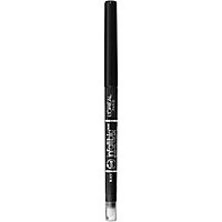 L'Oreal Paris Infallible Never Fail Black Pencil Eyeliner with Built in Sharpener - 0.008 Oz - Image 1