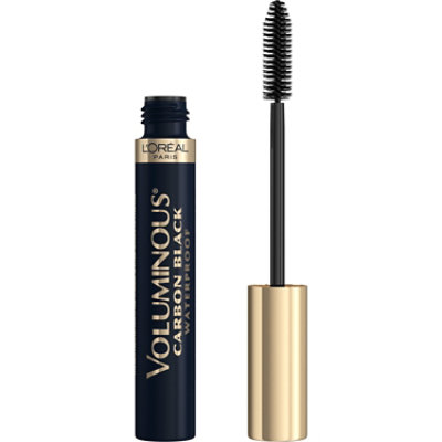 L'Oreal Paris Voluminous Original Carbon Black Waterproof Volume Building Mascara - 0.26 Oz - Image 1