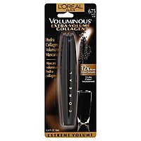 LOreal Mascara Extra Volume Collagen Plumping Black 675 - .34 Fl. Oz. - Image 1
