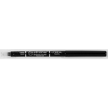 LOreal Eyeliner Infallible Carbon Black 591 - 0.008 Oz - Image 2