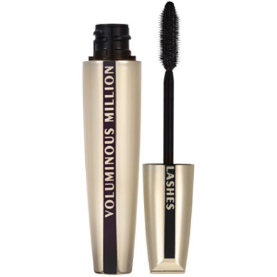 L'Oreal Paris Voluminous Million Lashes Mascara Black - 0.3 Fl. Oz. - Image 1