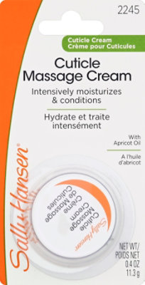 Sally Hansen Cuticle Massage Cream Apricot 2245 - Each - Image 2