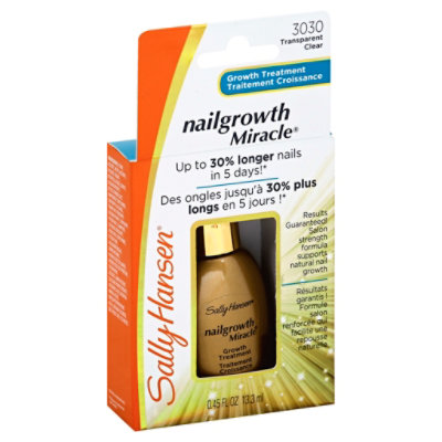 Sally Hansen Nail Growth Miracle Clear 3030 - .45 Fl. Oz.
