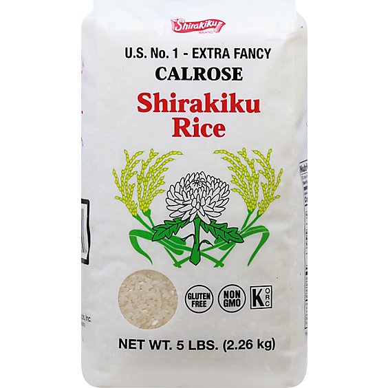 Shirakiku Rice Calrose - 5 Lb