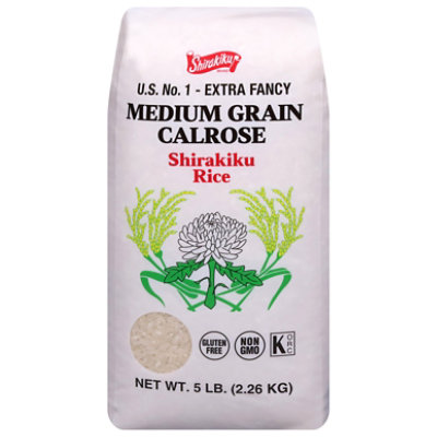 Shirakiku Rice Calrose - 5 Lb