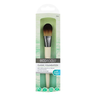 Ecotools Foundation Brush Flat 1202 - Each