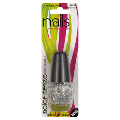 La Colors Color Craze Nail Polish Sparkling Diamond BCC555 - .44 Fl. Oz.