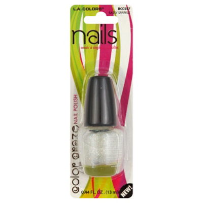 La Colors Color Craze Nail Polish Sassy Sparkle BCC557 - .44 Fl. Oz.