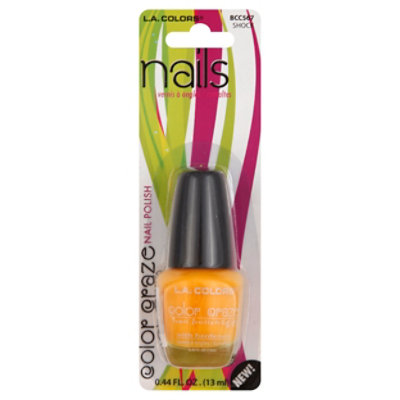 La Colors Color Craze Nail Polish Shock c567 44 Fl Oz Safeway