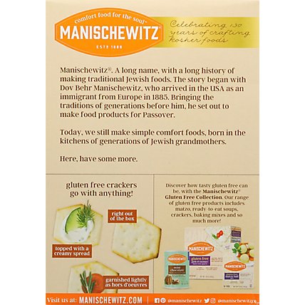 Manischewitz Matzo Cracker Gluten Free - 8 Oz - Image 6