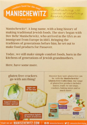 Manischewitz Matzo Cracker Gluten Free - 8 Oz - Image 6