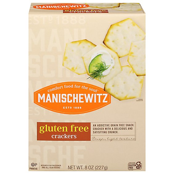 Manischewitz Matzo Cracker Gluten Free - 8 Oz