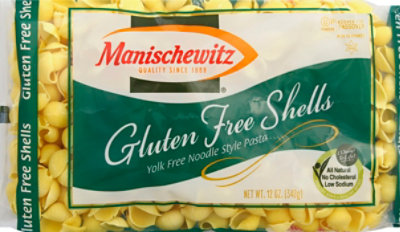 Manischewitz Noodle Style Pasta Shells Gluten Free - 12 Oz - Image 1