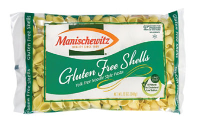 Manischewitz Noodle Style Pasta Shells Gluten Free - 12 Oz - Image 1