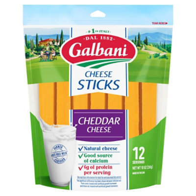 Galbani Sticksters Cheddar Cheese Sticks - 10 Oz - Image 2