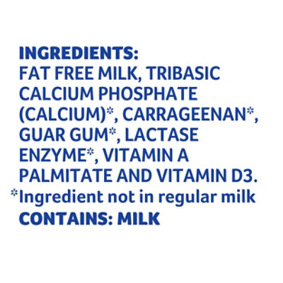 Lactaid California Fat Free Milk Calcium Enriched - 64 Oz - Image 5