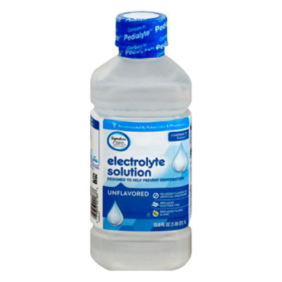 Signature Select/Care Electrolyte Solution For Kids & Adults Unflavored - 1 Liter - Image 3