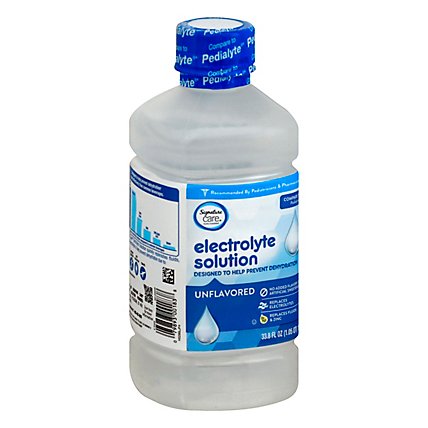 Signature Care Electrolyte Solution For Kids & Adults Unflavored - 1 Liter - Image 1