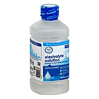 Signature Care Electrolyte Solution For Kids & Adults Unflavored - 1 Liter - Image 1