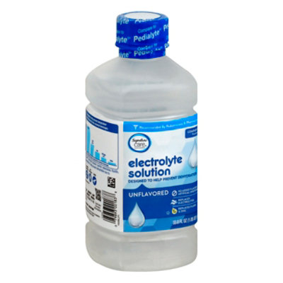 Signature Select/Care Electrolyte Solution For Kids & Adults Unflavored - 1 Liter - Image 1